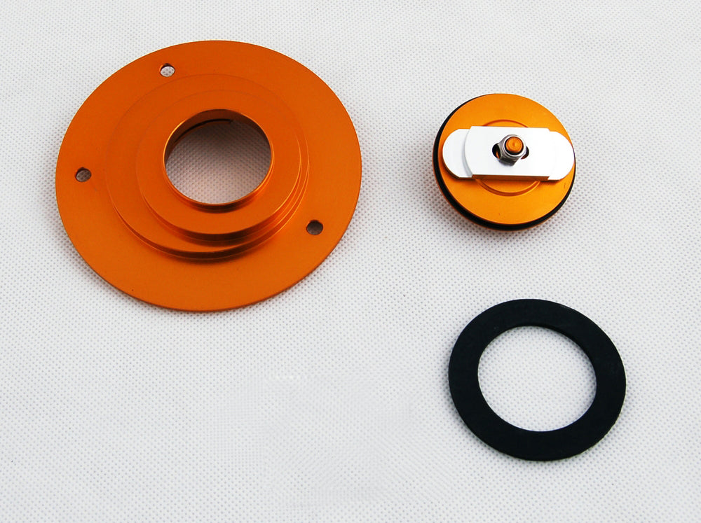 Keyless Fuel Gas Cap Kawasaki ZX 6R 6RR 9R 10R ZZR600 1200 ZRX1200R ZX1100 Gold Generic