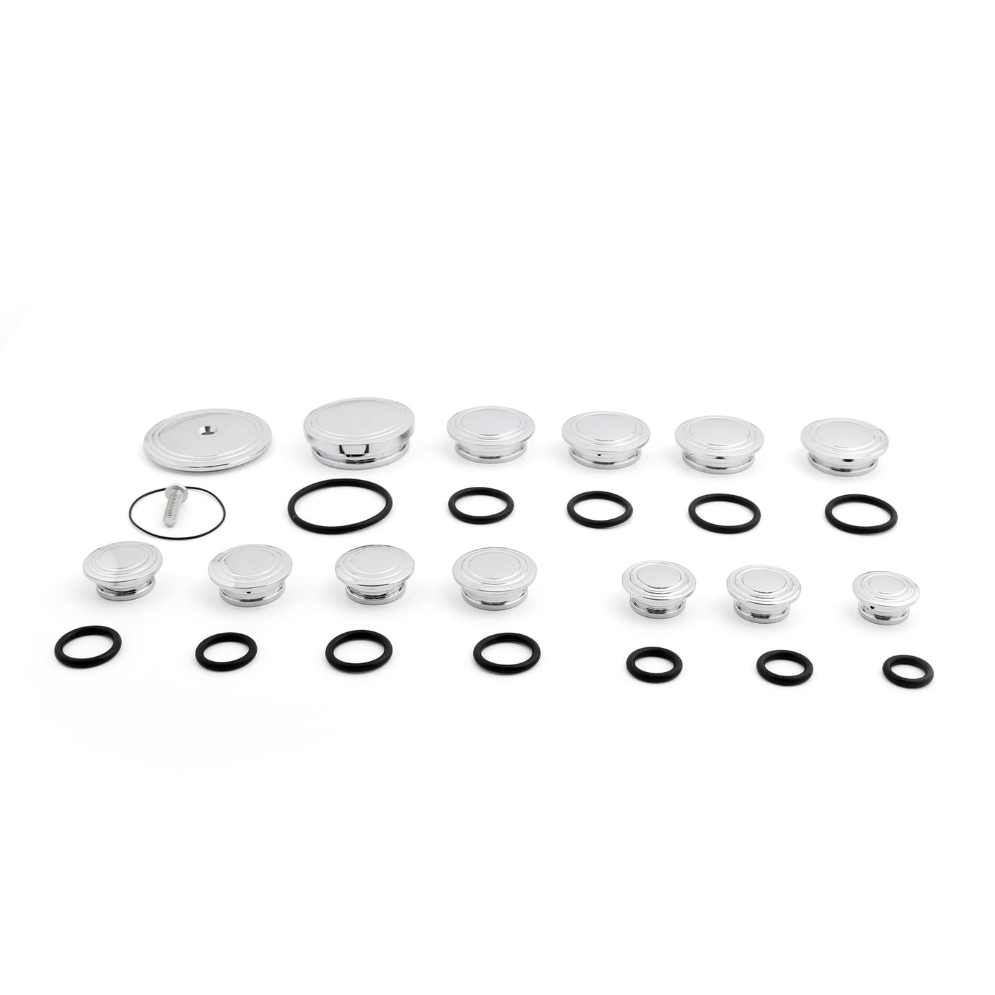Motorcycle Frame Hole Caps Frame Cap Set For BMW R1200 R NINE T 2014-2016 Generic