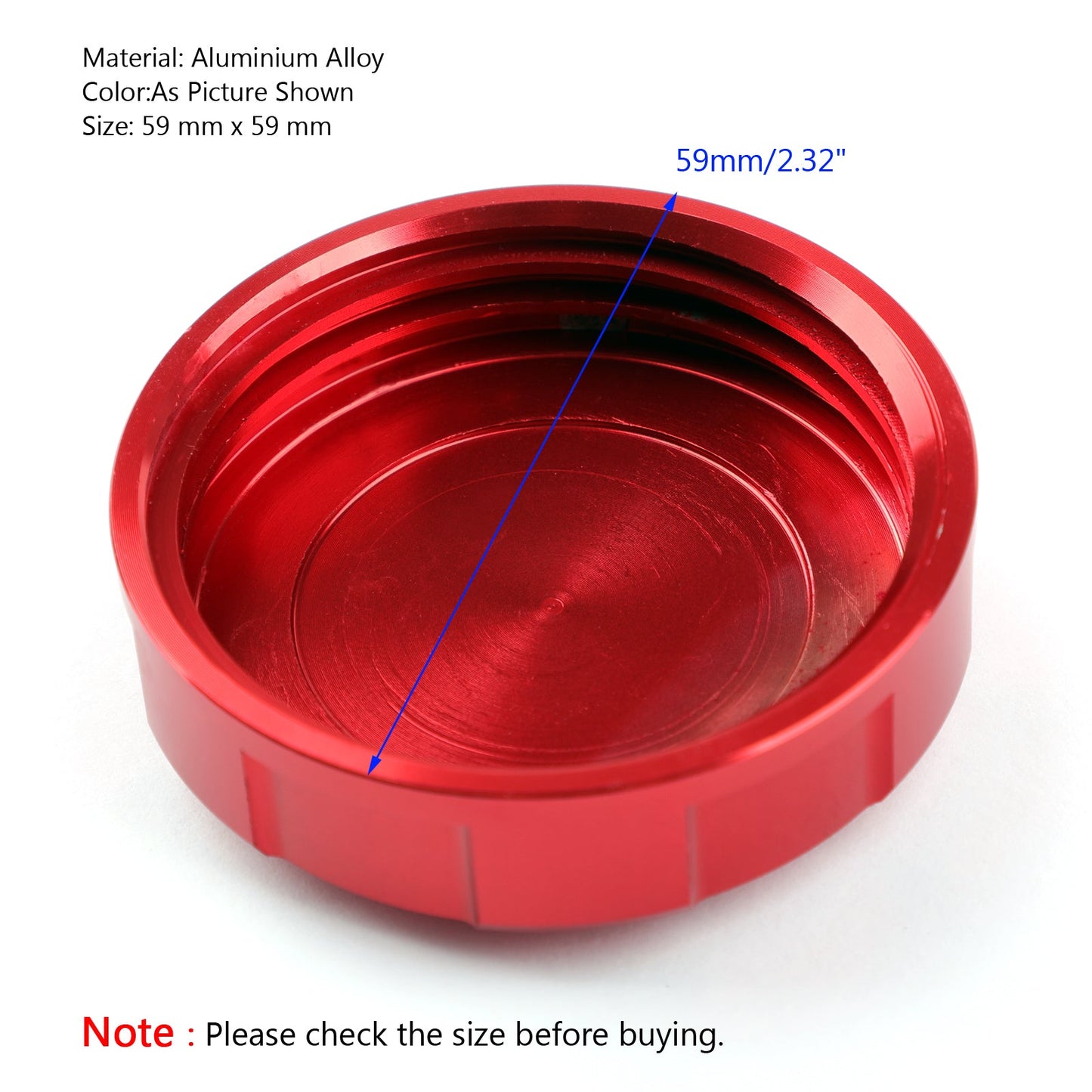 Front Brake Fluid Reservoir Cap Fits Yamaha Honda Suzuki BMW Kawasaki Generic