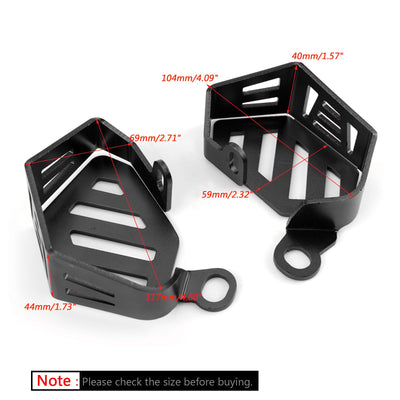 Front & Rear Brake Fluid Clutch Reservoir Guard For BMW R12GS/ADV 14-17 RnineT
