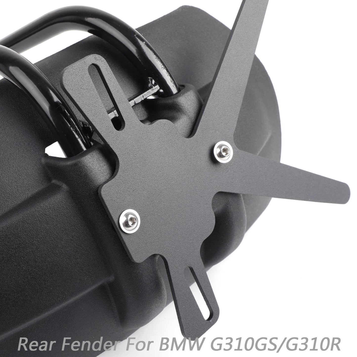 Black Rear Fender Mudguard Wheel Hugger Splash Guard For BMW G310GS/R 2017-2018