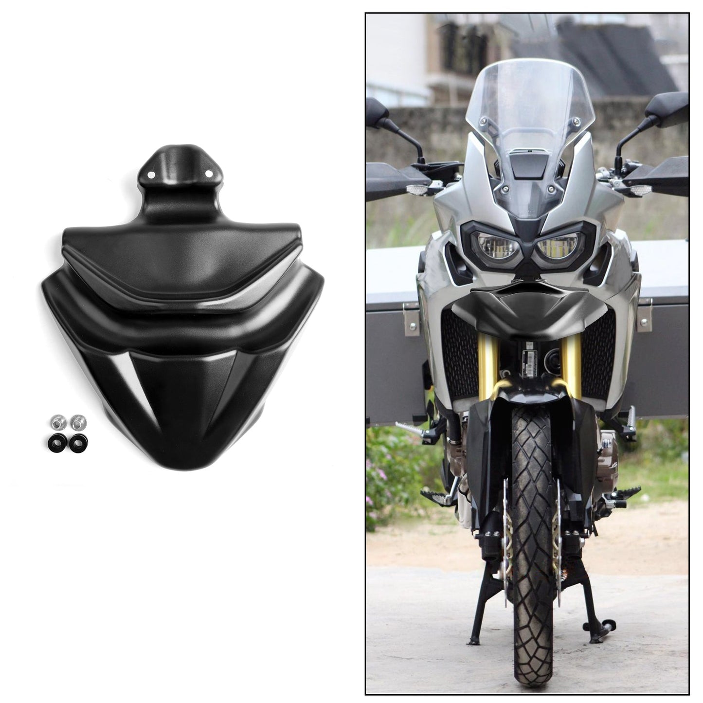 Black Rear Fender Mudguard Wheel Hugger Splash Guard For BMW G310GS/R 2017-2018