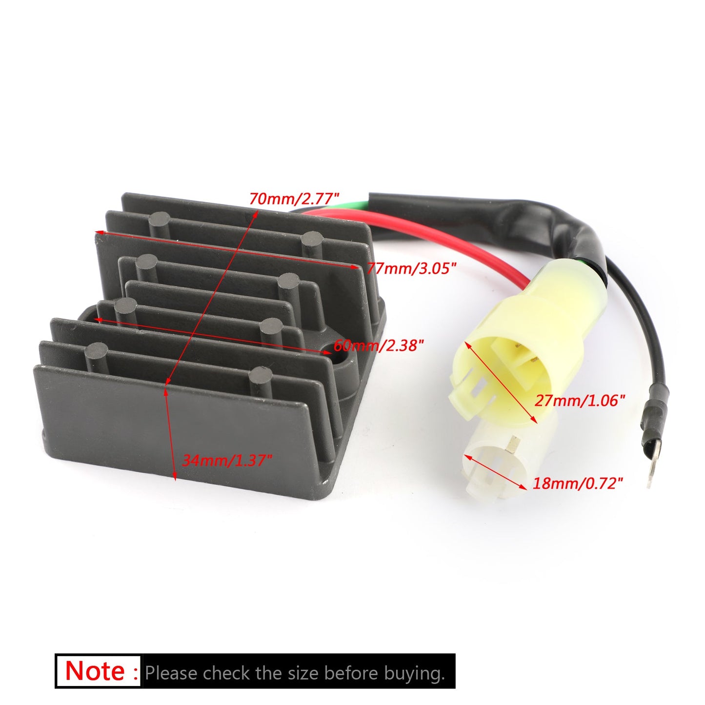 Voltage Rectifier Regulator For Yamaha Outboard 115HP - 225HP 6R3-81960-10