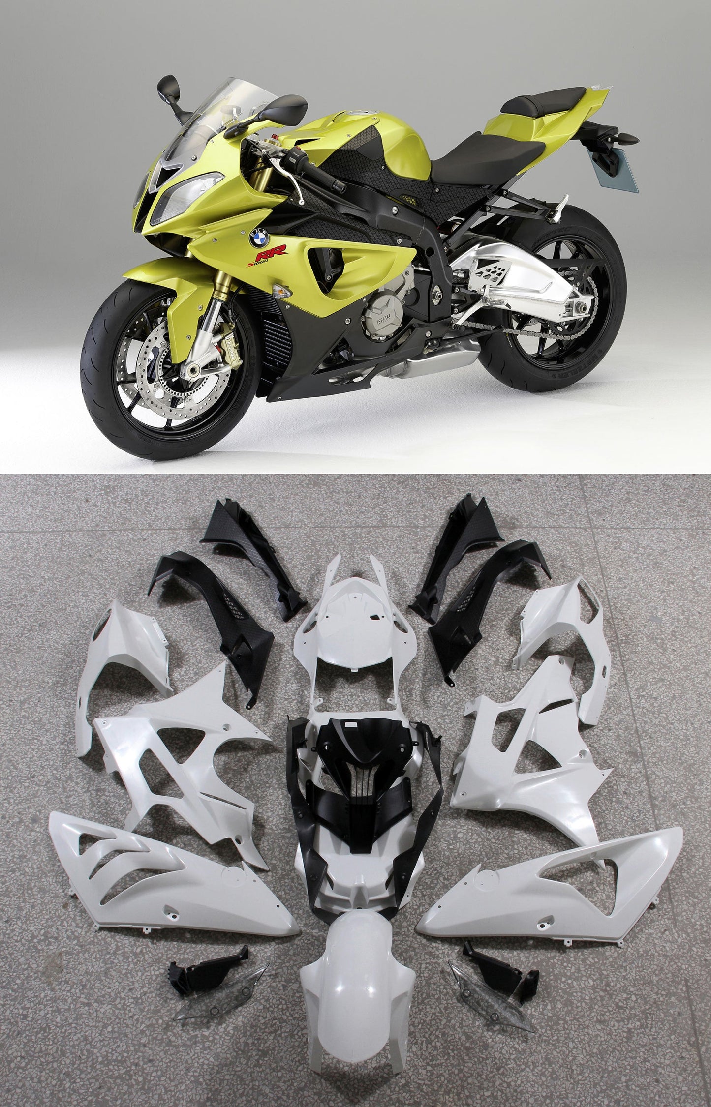 Generic Fit For BMW S1000RR 2009-2014 Bodywork Fairing ABS Injection Molding 13 Style