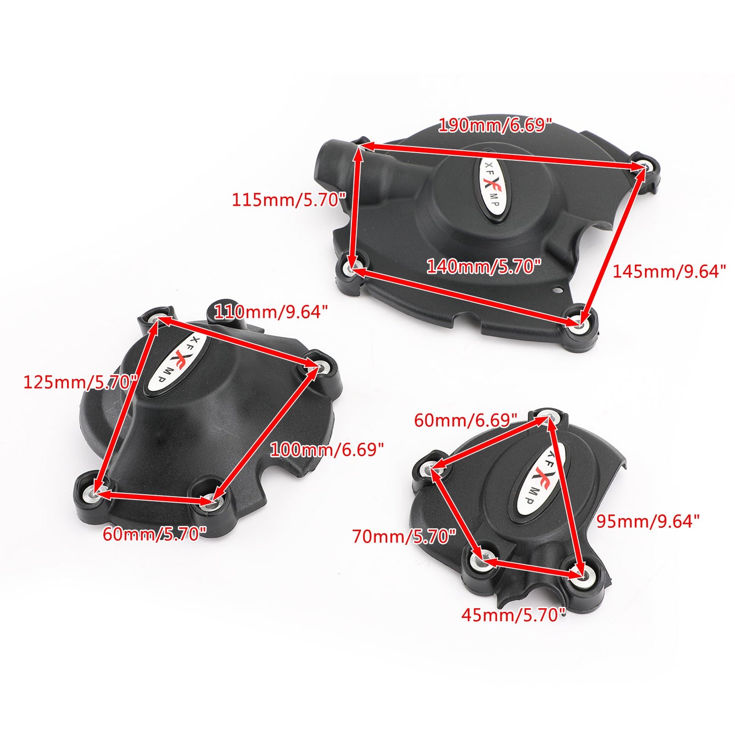 Engine Stator Slider Clutch Cover Guard Fit for Yamaha YZF-R1 2015 2016 MT10