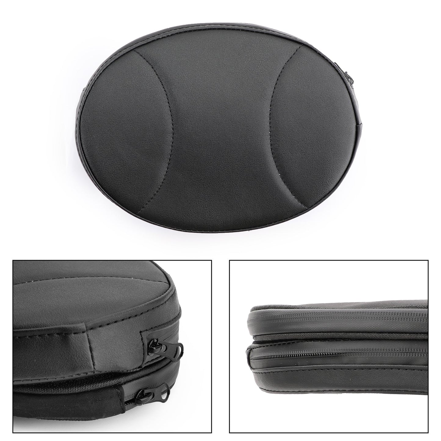 1 Piece Motorcycle Driver Backrest Cushion Pad For Touring FLHT FLHX FLHR