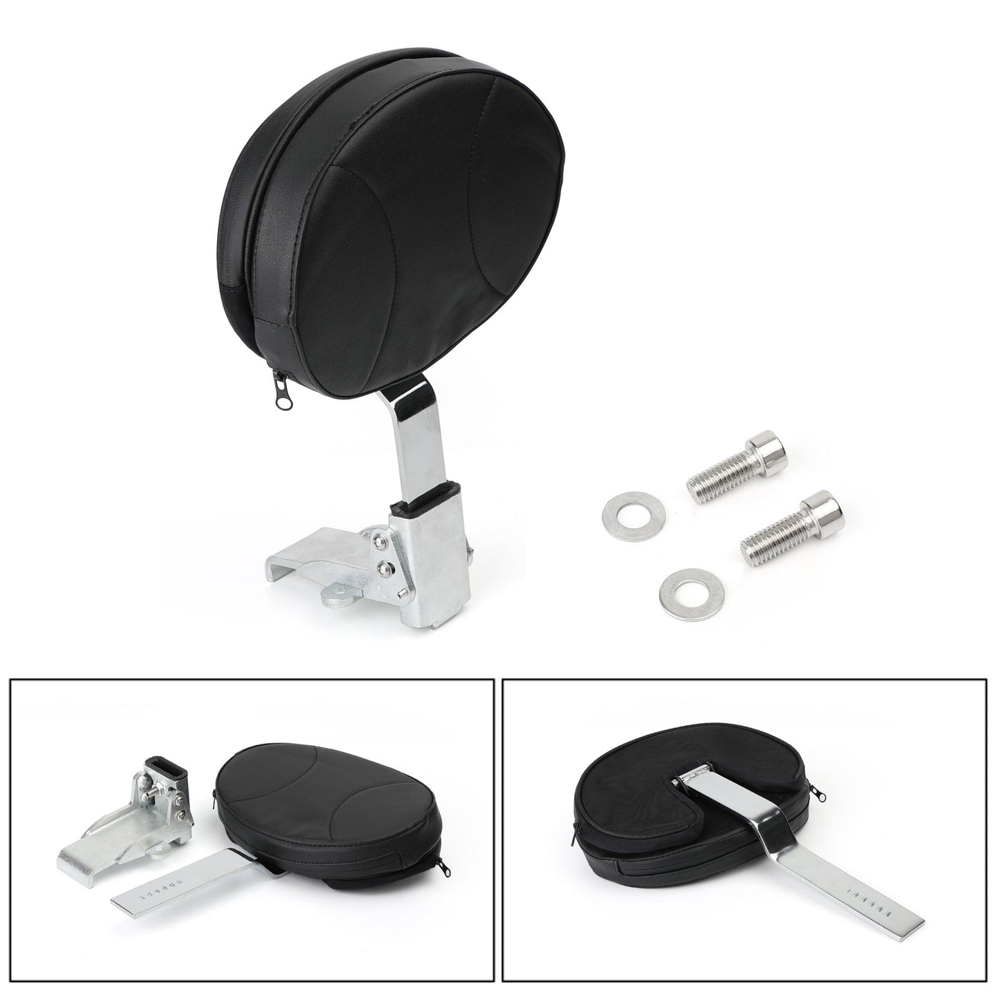 Driver Backrest For Victory High Ball Dyna Softail Touring 10-19 Generic