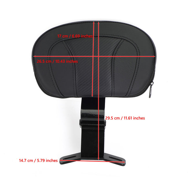 Driver Backrest pad fit for Touring CVO Street Glide Road King 2009-2021