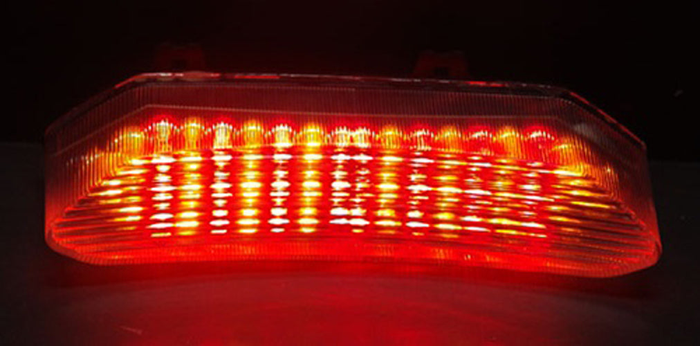 Integrated LED TailLight Turn Signals for Yamaha YZF 1000 R1 2002-2003 Clear