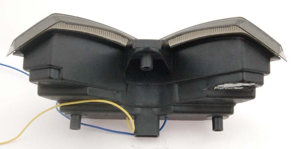 Integrated LED TailLight Turn Signals for Kawasaki ZX14/R/ZZR1400 06-07 Clear