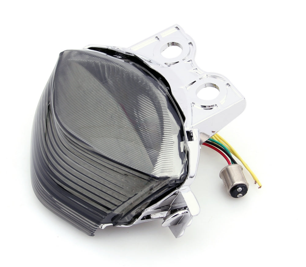 Integrated LED TailLight Turn Signals for Kawasaki Ninja 650R 2006-2008 Clear