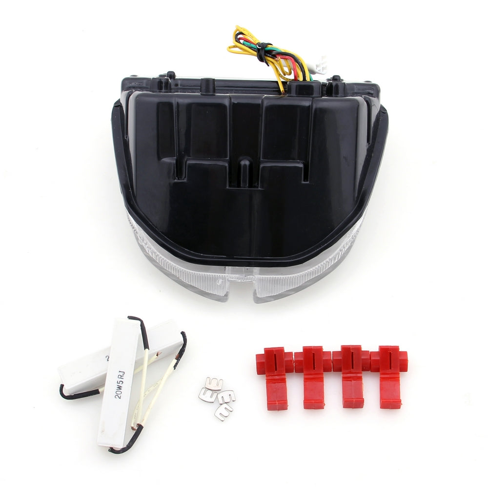 Integrated LED TailLight Turn Signals for Suzuki GSXR 600/750 2006-2007 Clear