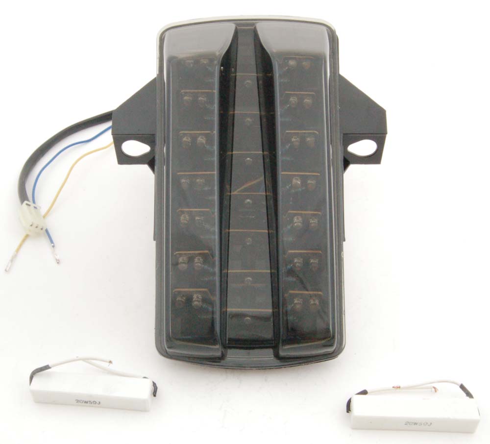 Integrated LED TailLight Turn Signals for Suzuki SV650/SV1000 2003-2008 Clear