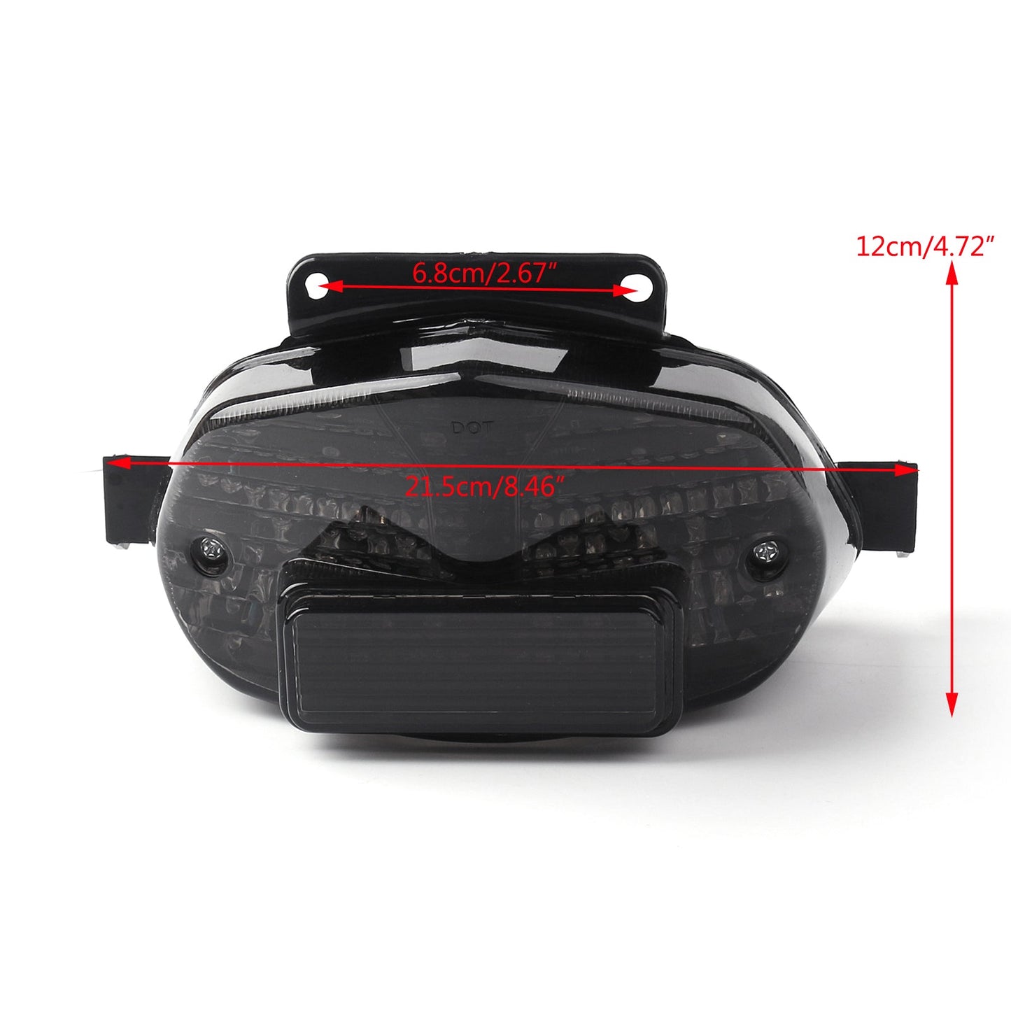 Integrated LED TailLight Turn Signals for Suzuki GSXR 600/750 1000 01-02 Clear