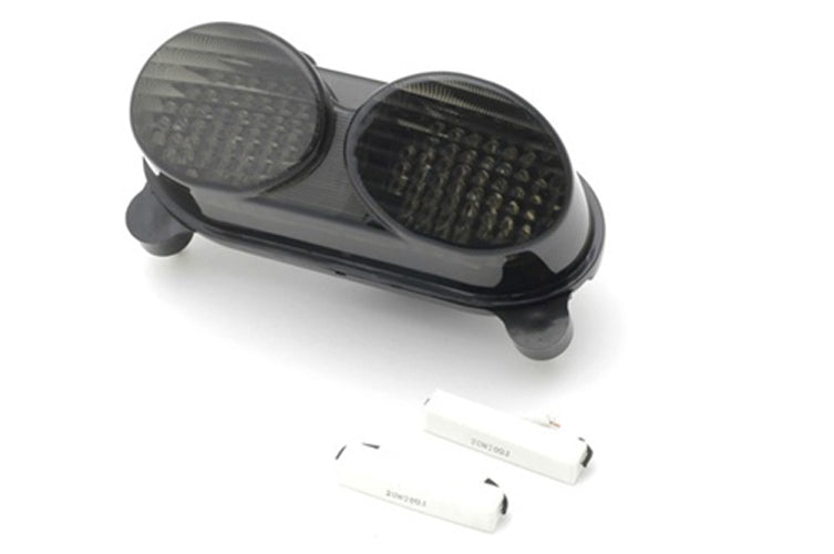 Integrated LED TailLight Turn Signals for Kawasaki ZX6R ZX9R ZX900 ZZR600 Clear