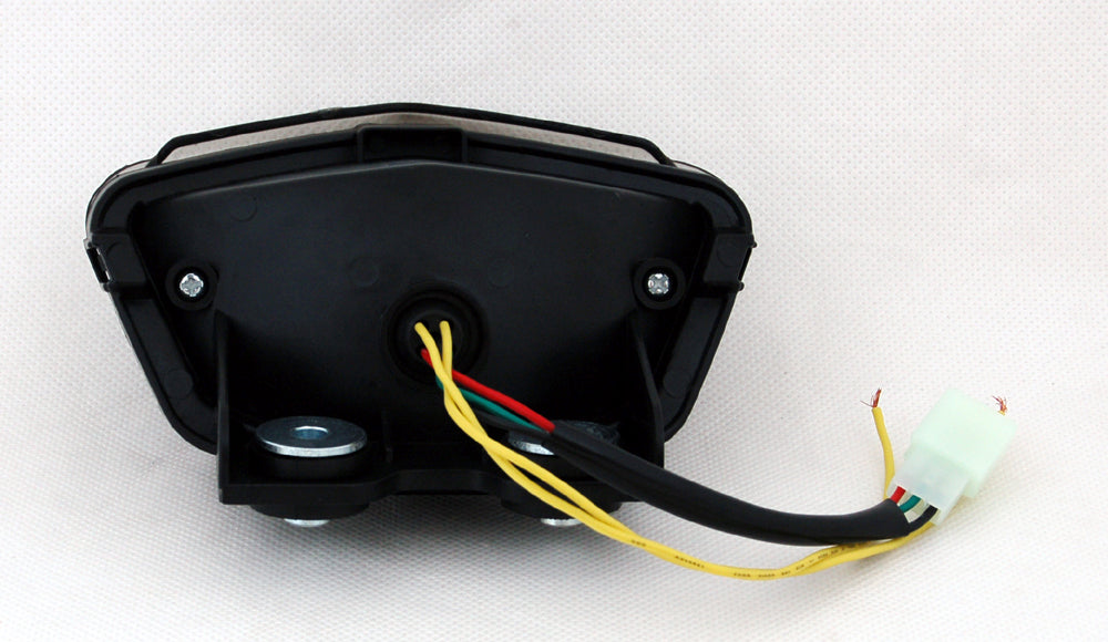 Integrated LED TailLight Turn Signals for Kawasaki Ninja 250R EX250 08-12 Clear