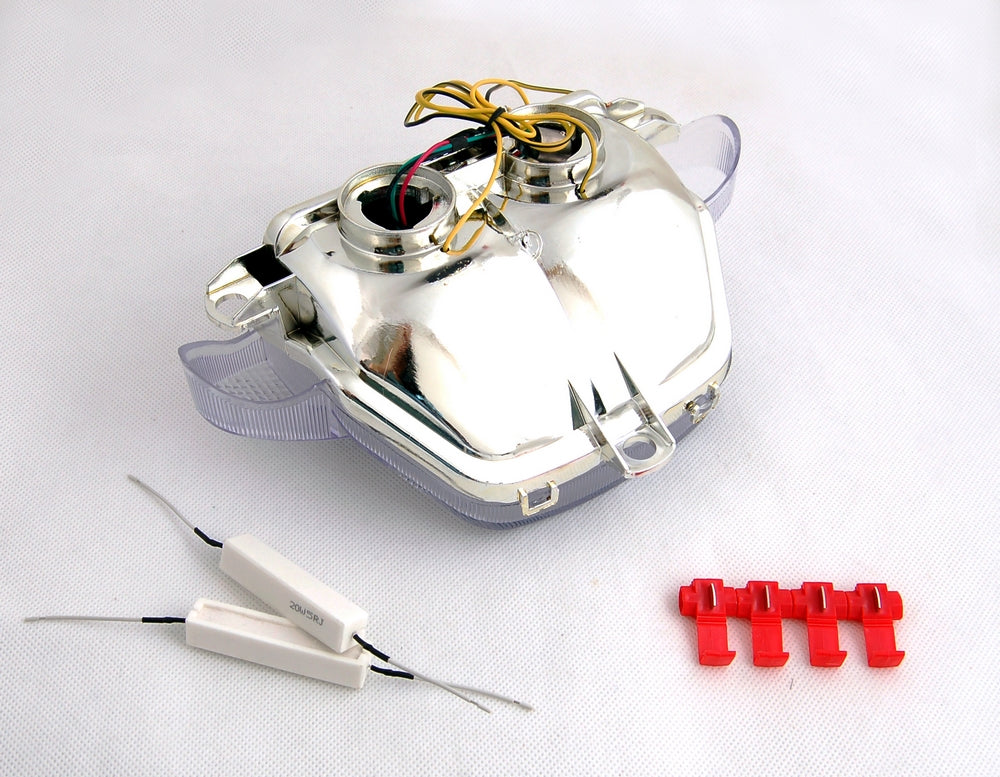 Clear LED Taillight + Turn Signals For Honda CBR900RR 1998-1999