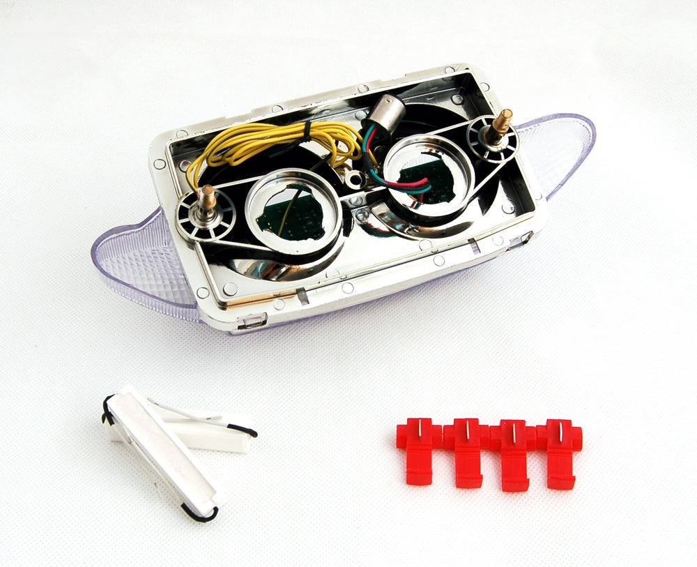 Clear LED Taillight + Turn Signals For Honda CBR 600 F3 1997-1998