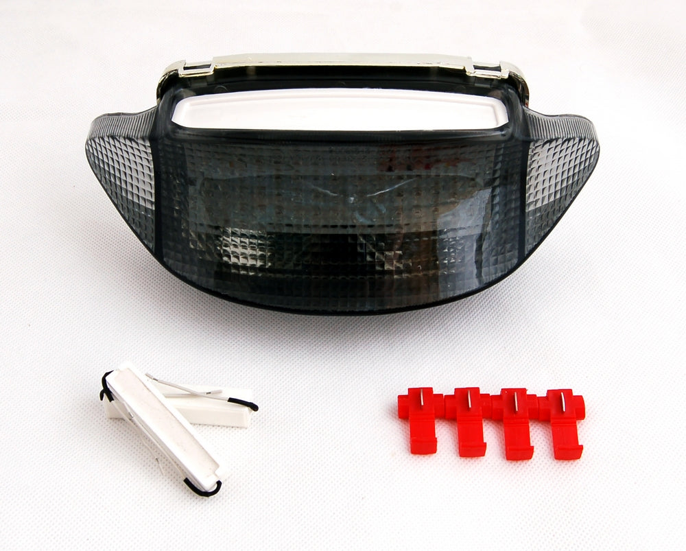 Clear LED Taillight + Turn Signals For Honda CBR 600 F3 1997-1998