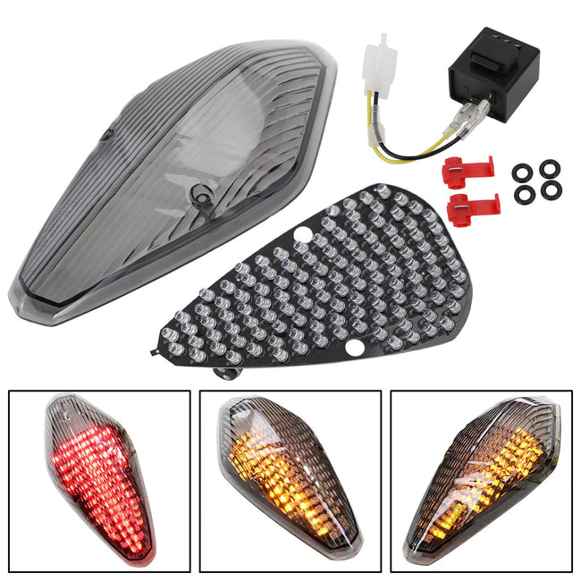 Taillight + Turn Signals for Honda VTX1300 RETRO VTX1800 RETRO 1800T 02-08 Smoke