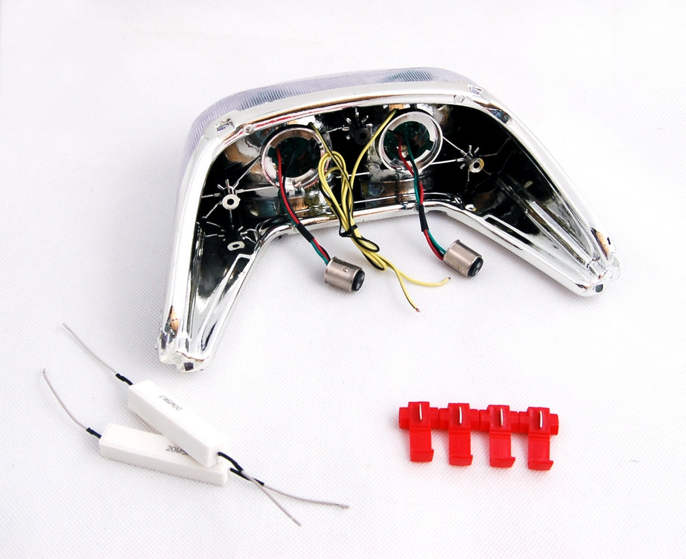 Smoke LED Taillight + Turn Signals For Yamaha YZF R6 1998-2000