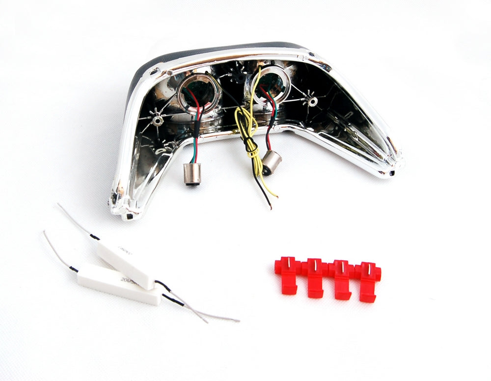 Smoke LED Taillight + Turn Signals For Yamaha YZF R6 1998-2000