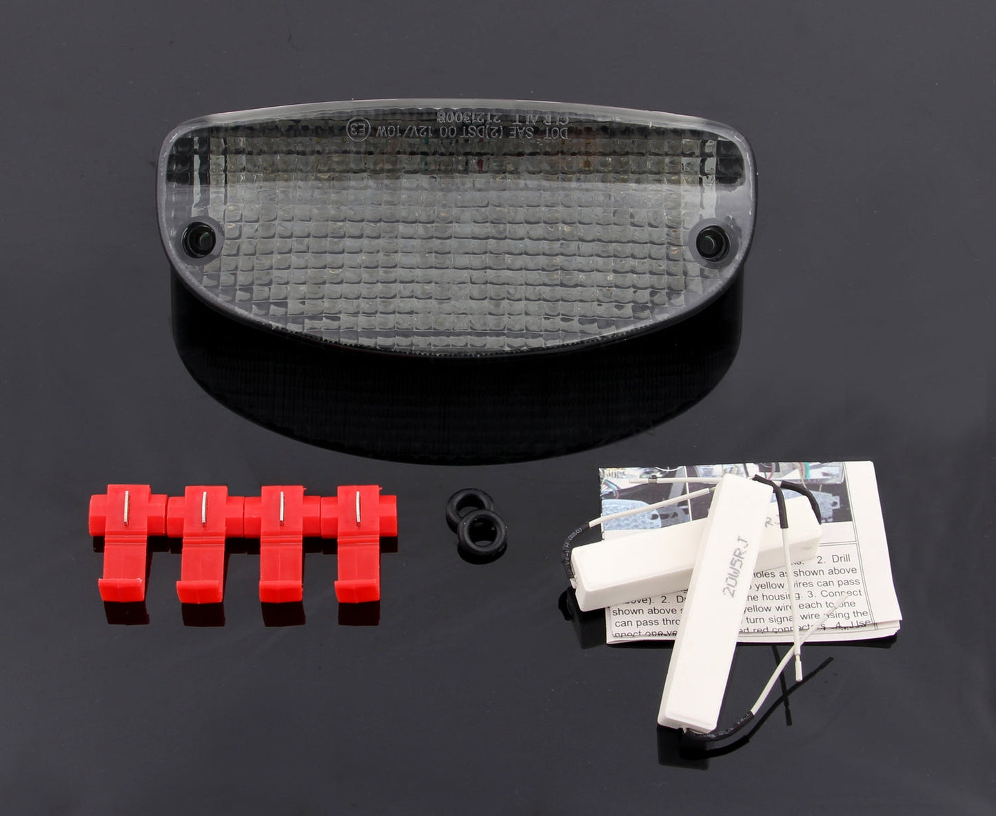 Smoke Taillight + Turn Signals for Honda Shadow VLX 1100 CBR1100XX Hornet 600
