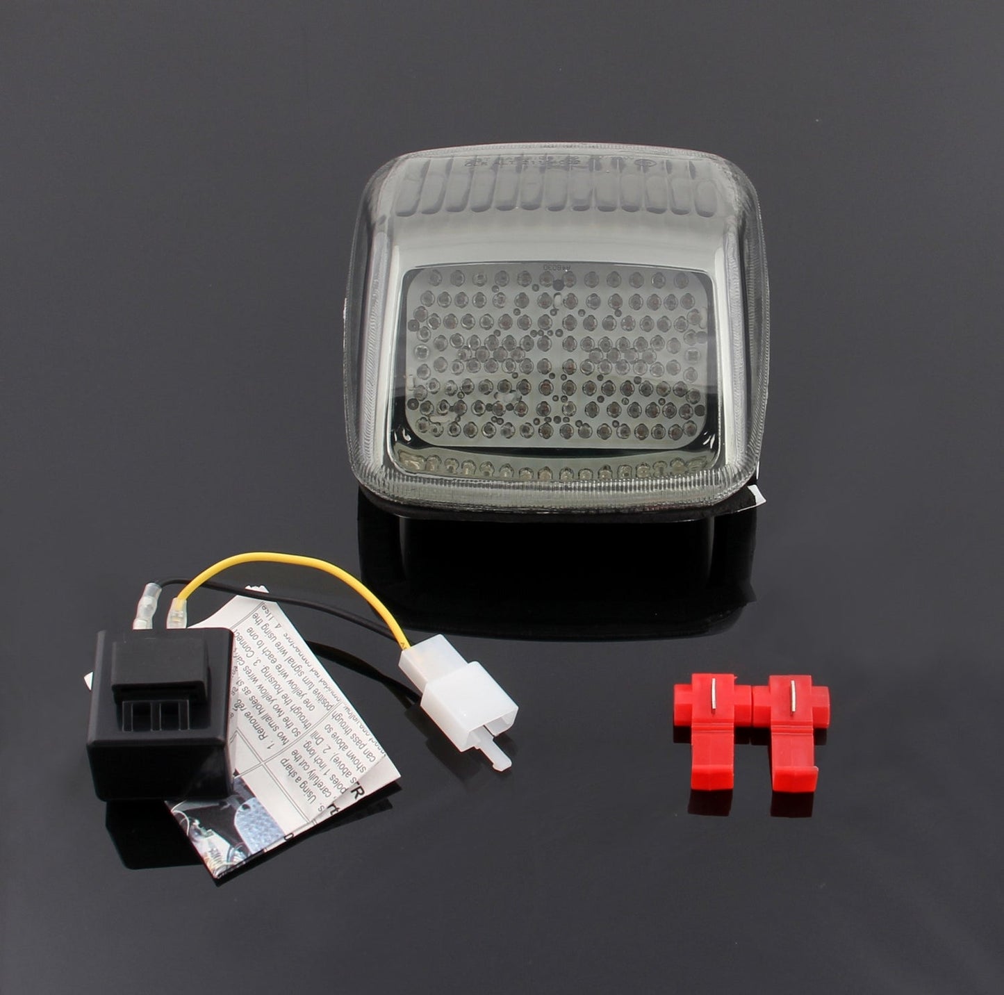 Clear LED Taillight integrated Turn Signals Fit For Deuce All Year