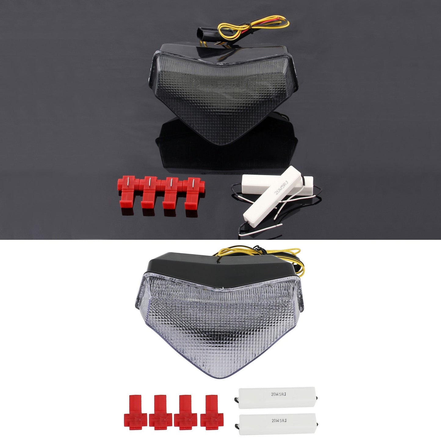 LED Taillight integrated Turn Signals For Tiger Speed Triple Sprint ST C