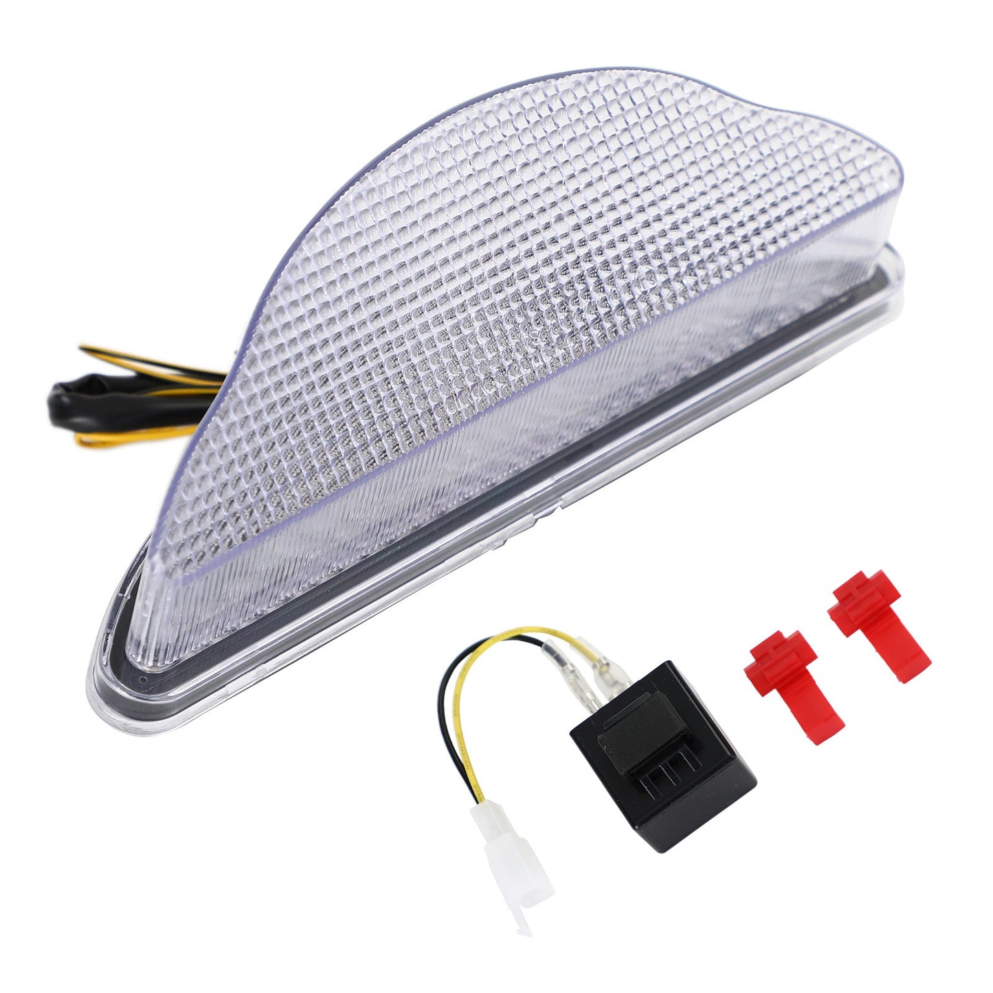 Clear LED Taillight integrated Turn Signals for Yamaha Warrior 2002-2008
