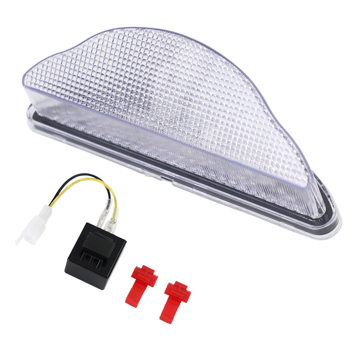 Clear LED Taillight integrated Turn Signals for Yamaha Warrior 2002-2008