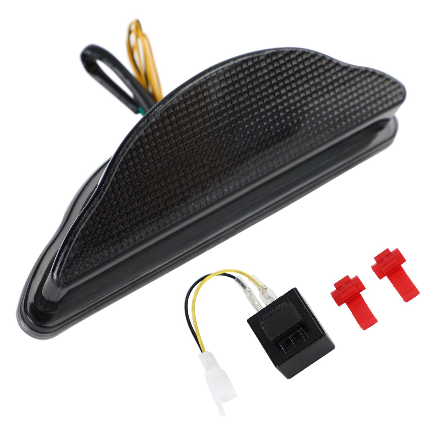 Clear LED Taillight integrated Turn Signals for Yamaha Warrior 2002-2008