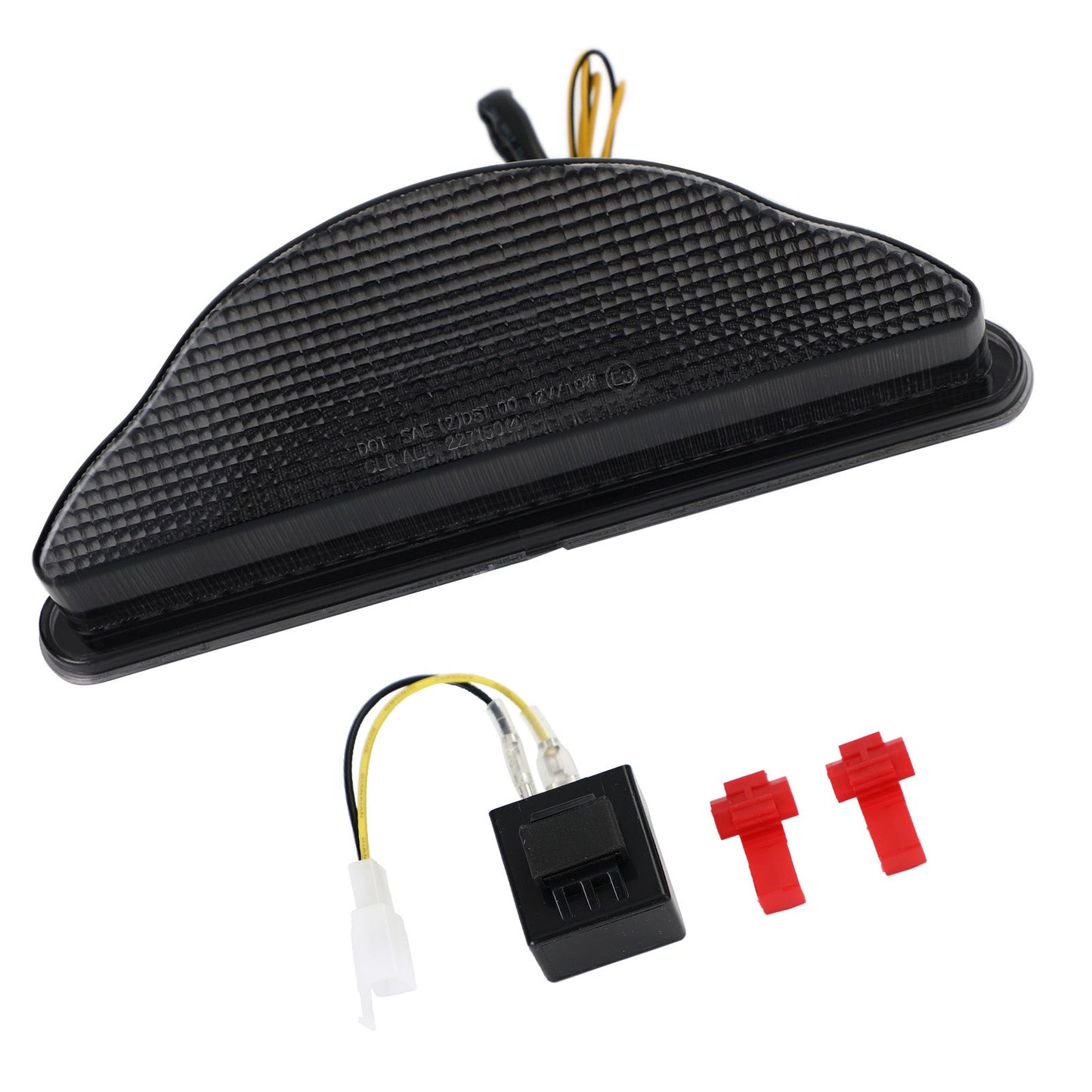 Clear LED Taillight integrated Turn Signals for Yamaha Warrior 2002-2008