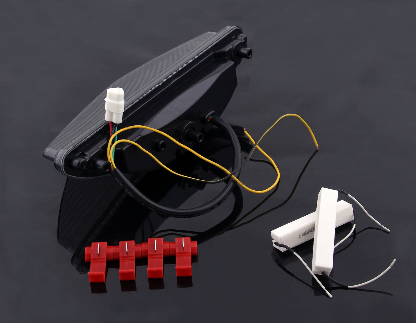 Smoke LED Taillight integrated Turn Signals for Yamaha Raider 2008-2010