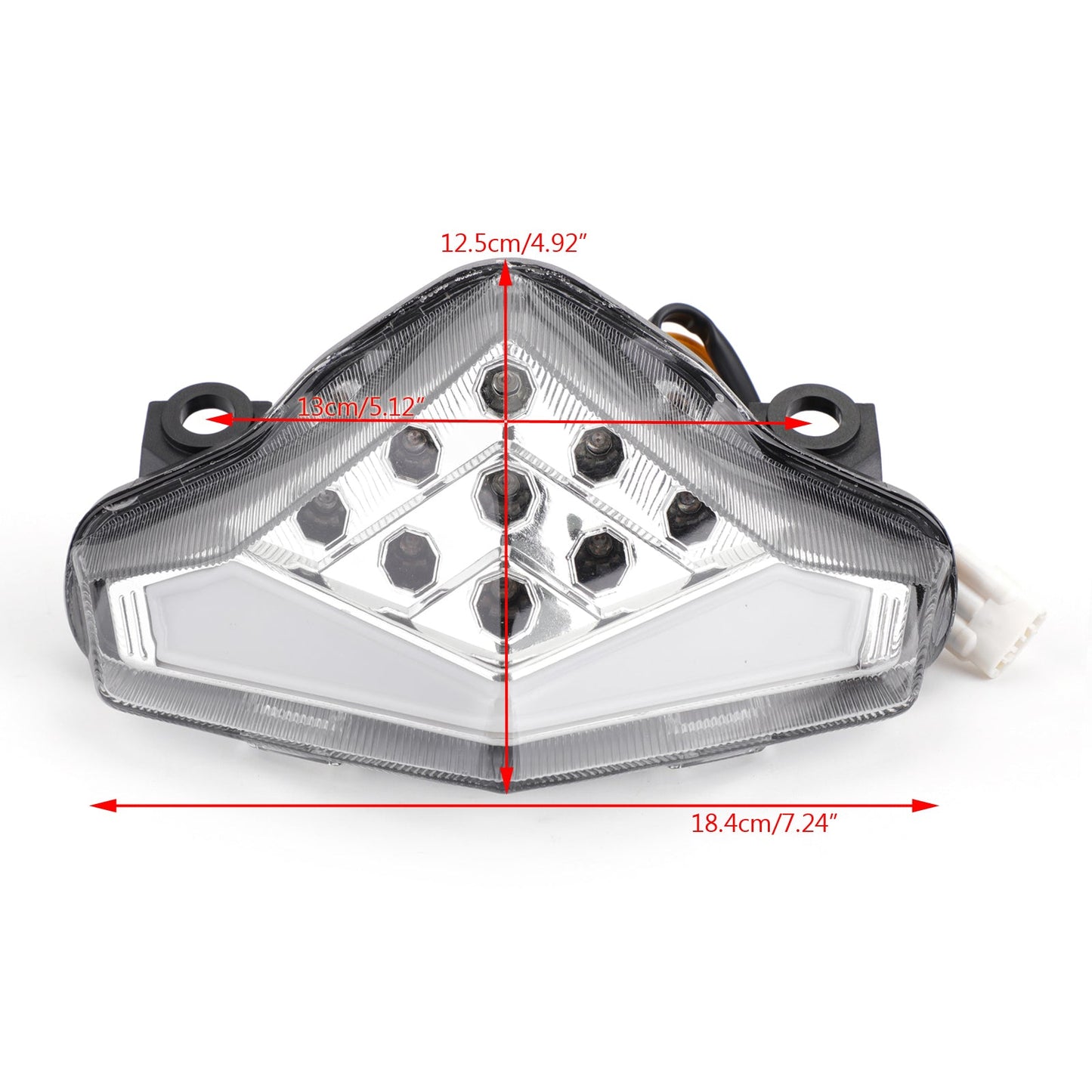 Integrated LED TailLight Turn Signals For Kawasaki ER-6 N/F 2012-2014 Smoke