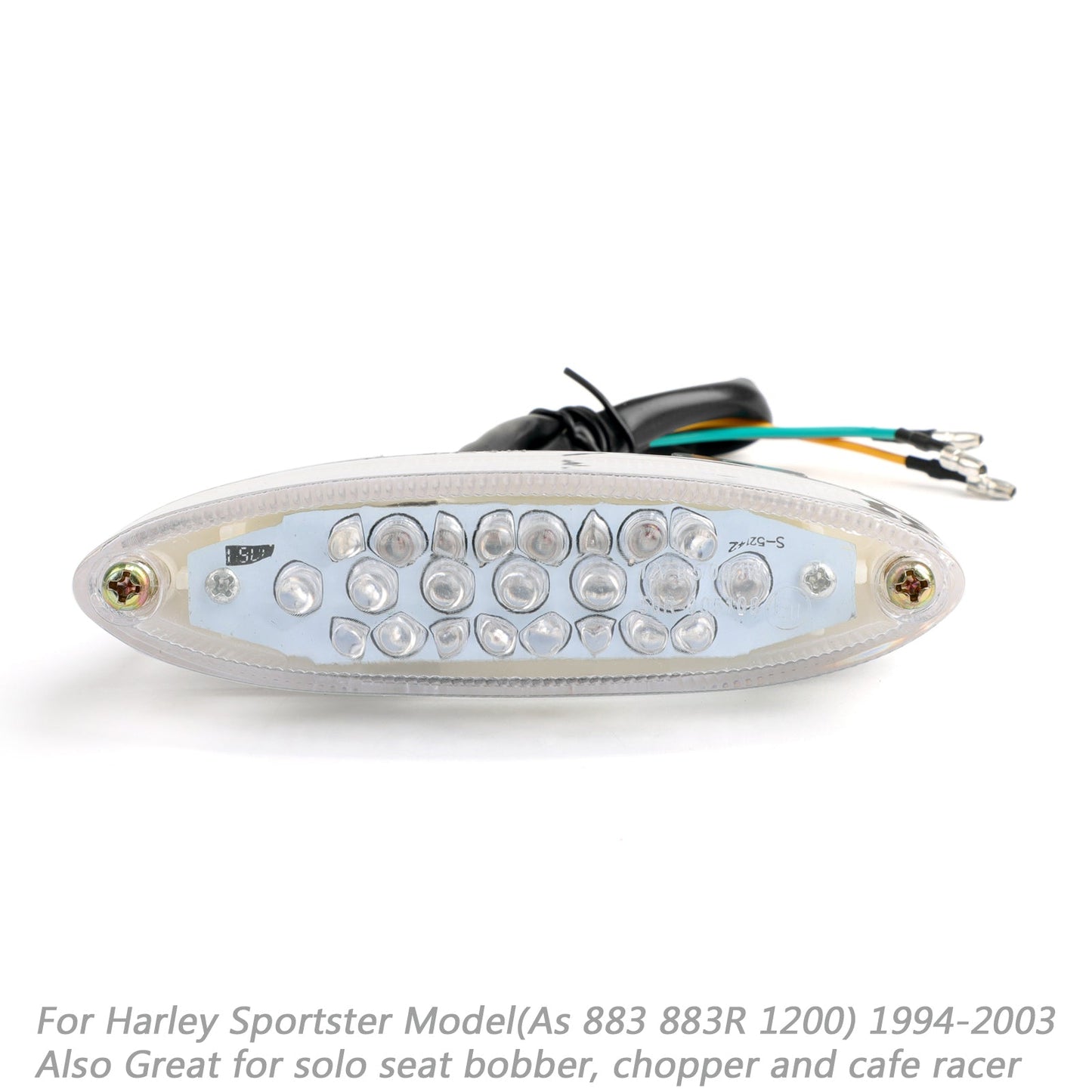 LED Rear Fender Edge Tail Light For Harley Sportster 883 1200 XL 1994-2003 Generic