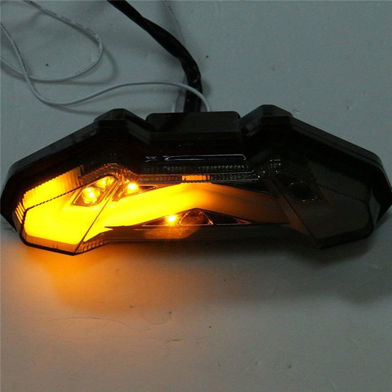 2015-2018 YAMAHA FJ09 Tracer 900 Moto LED Brake Running Tail Light Smoke