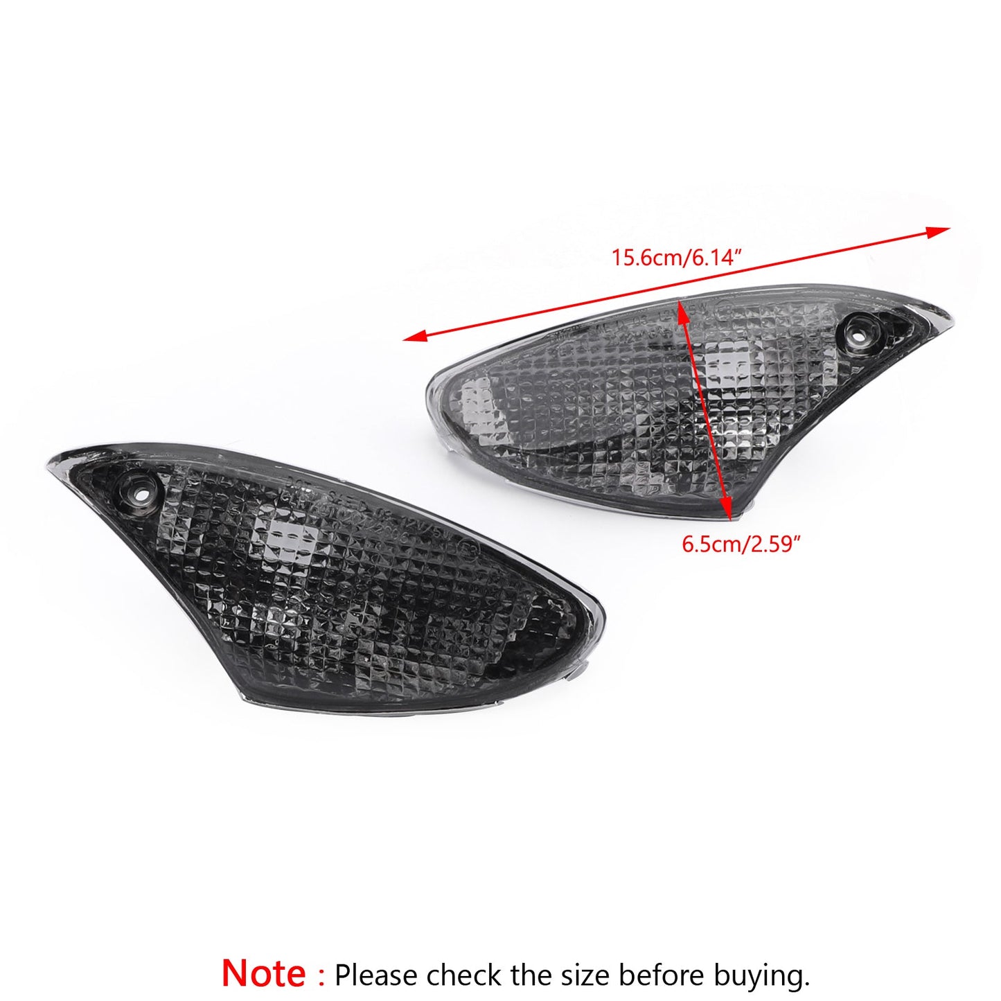 Front Turn Signals Lens For BMW K1200S BMW K1300S Clear