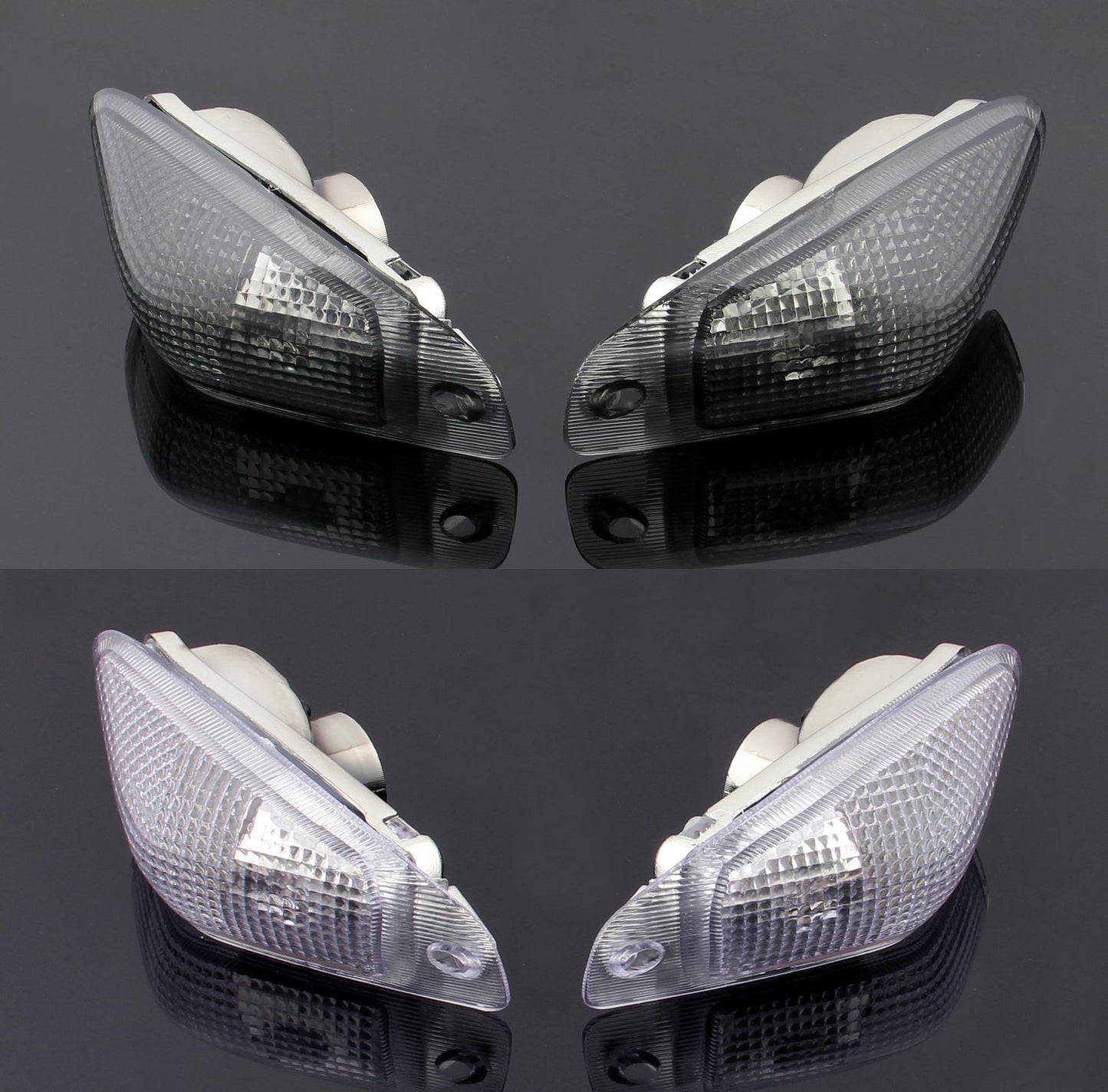 Front Turn Signals Lens For Ducati Monster 2001-2005 Clear