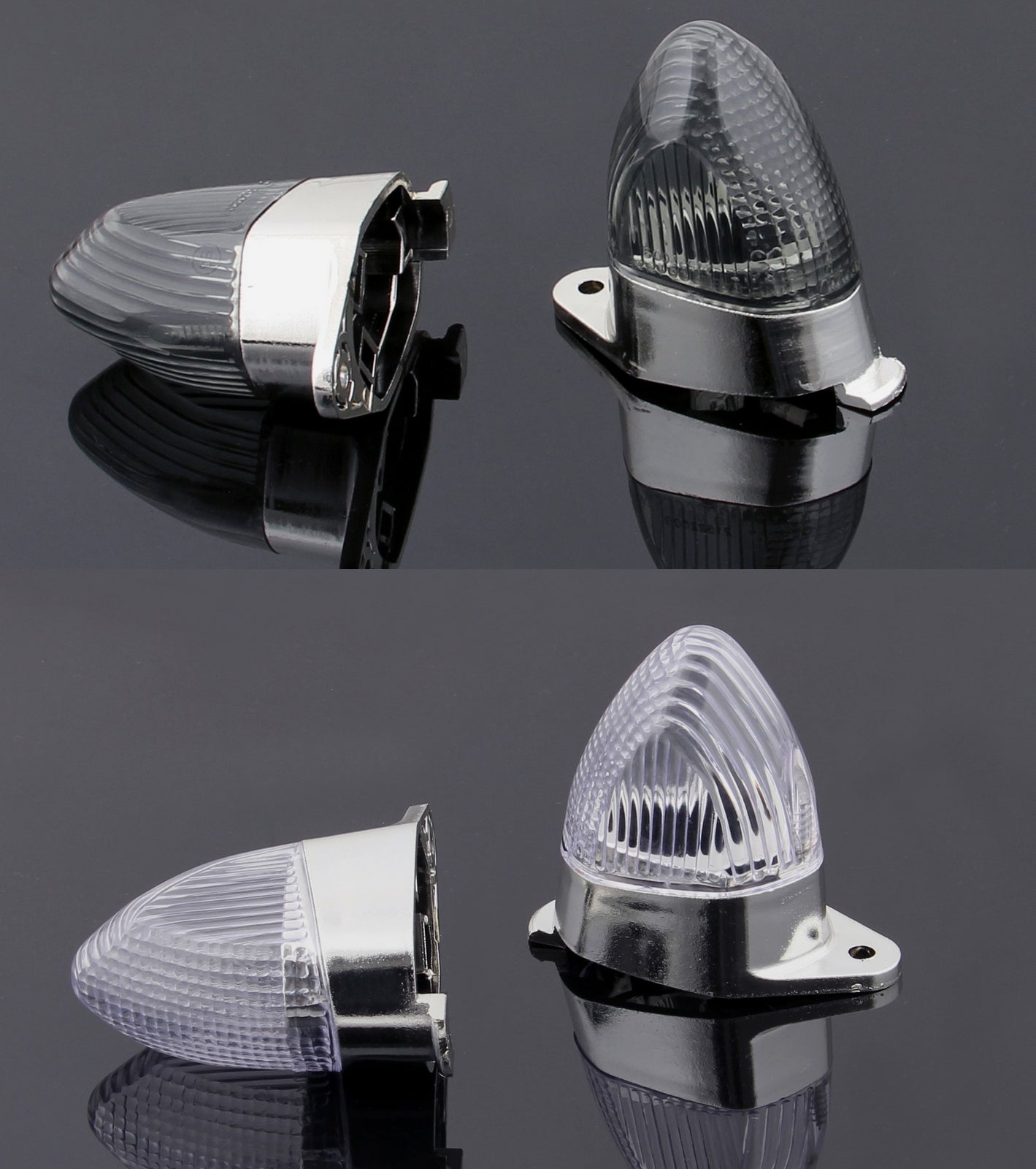 Front Turn Signals Lens For Ducati Monster 2006-2010 Smoke