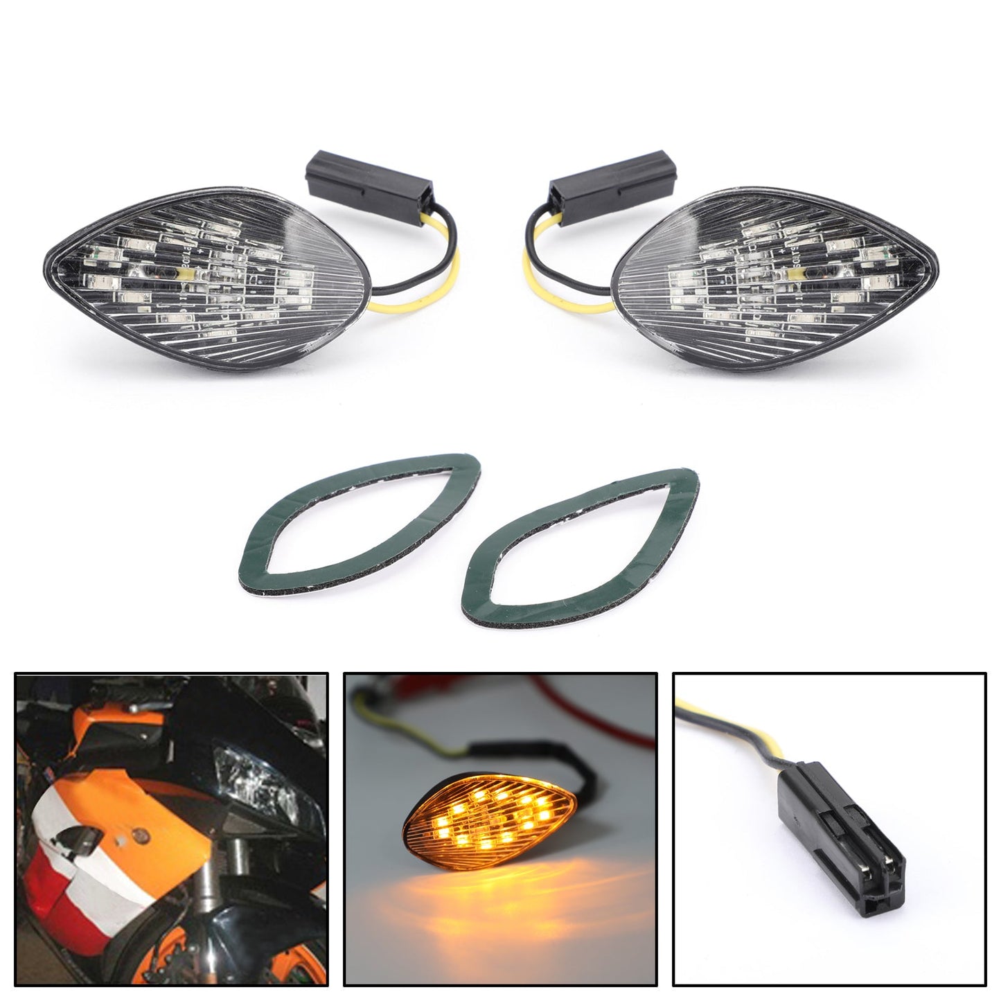 Turn Signals For Honda CBR 1000 RR Flush Mount (2004-2005)