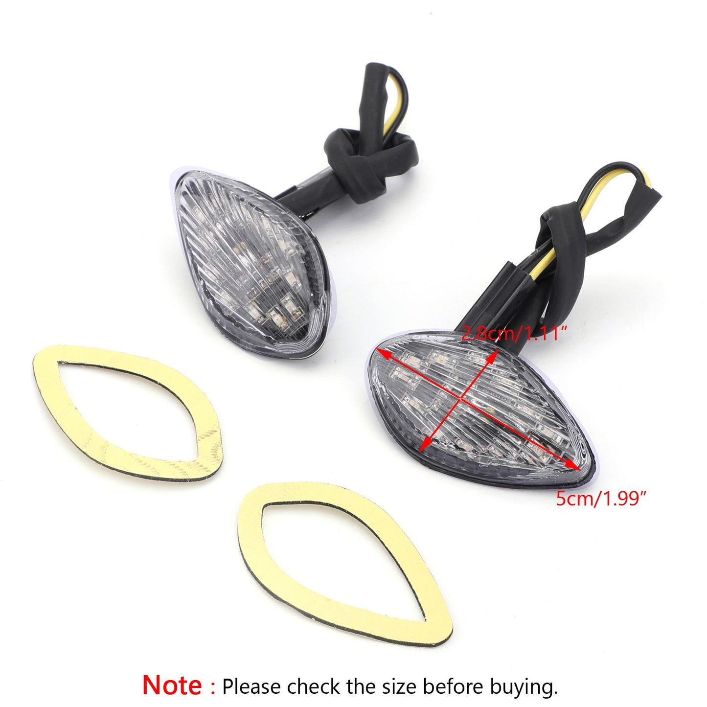 Clear Turn Signals For Honda CBR 600 F3/F4/F4i CBR 600 1000 RR CB 919