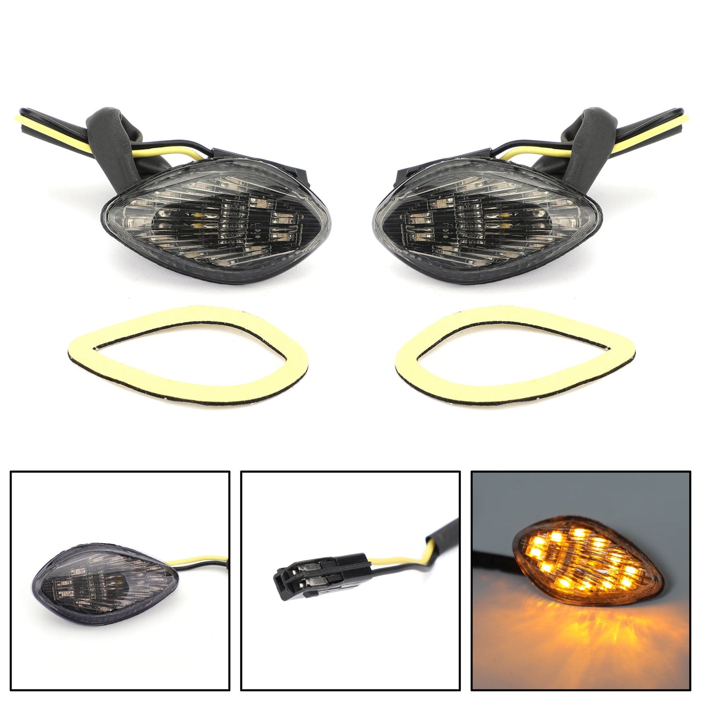 Clear Turn Signals For Honda CBR 600 F3/F4/F4i CBR 600 1000 RR CB 919