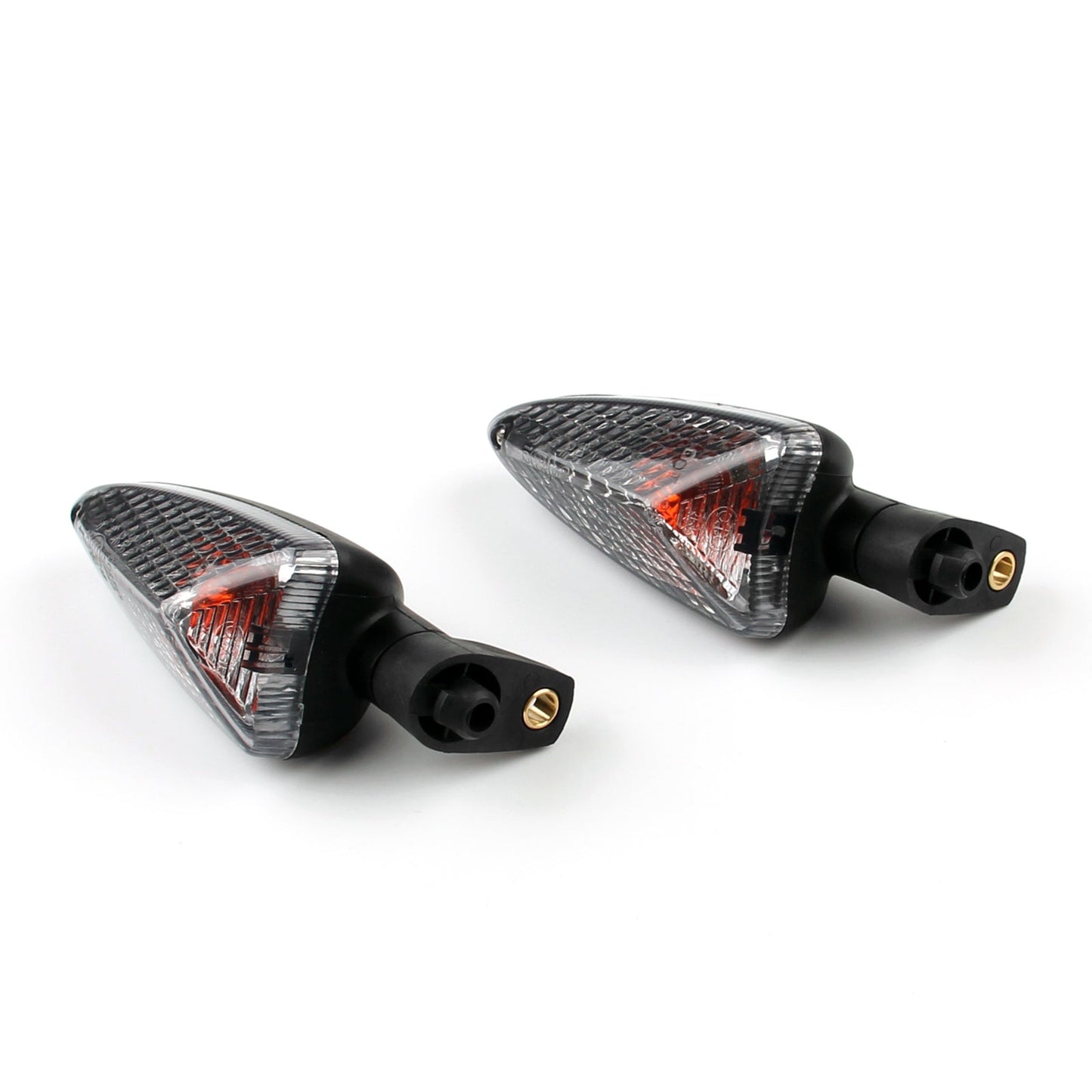 Universal Short Stalk turn Signals Indicators For BMW S1000RR 2010-2014 Clear