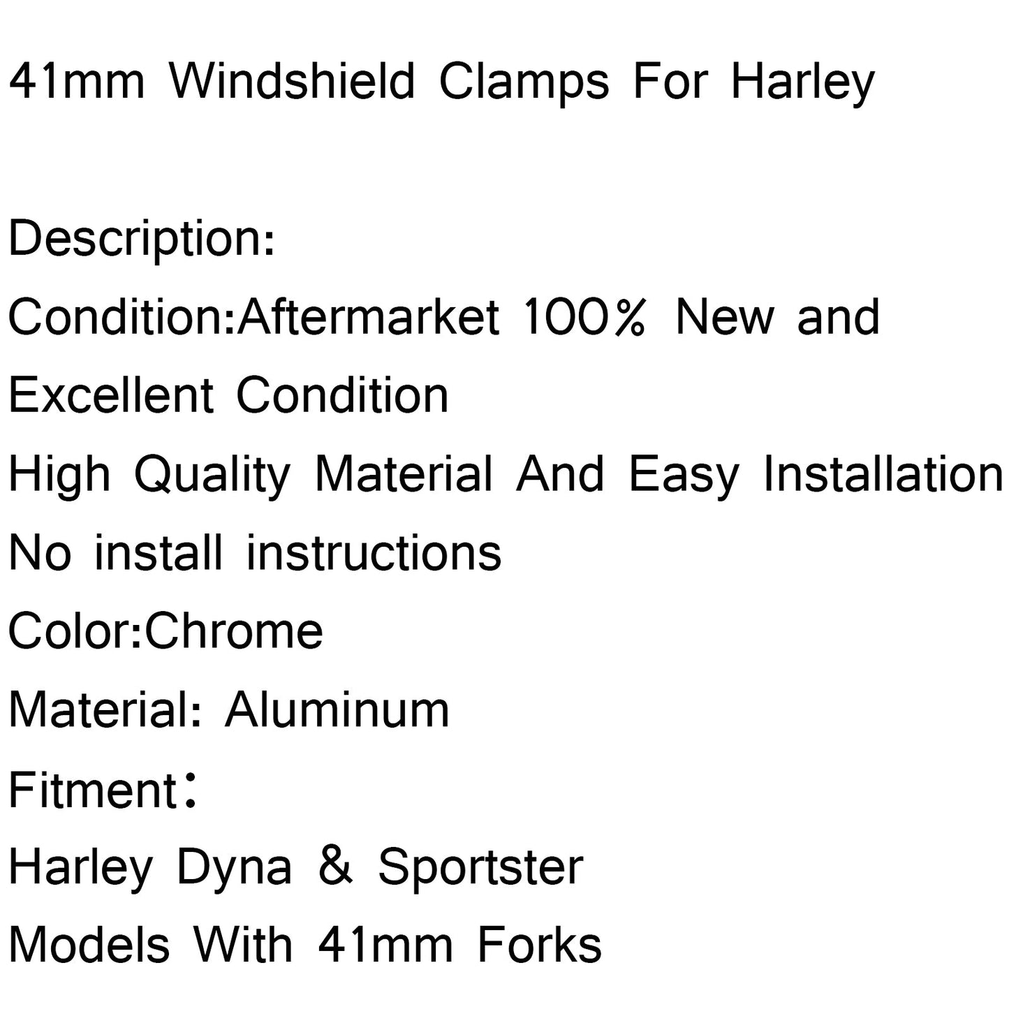 ABS Plastic Windscreen Windshield For Sportster XL883 86-2010 XL1200 88-11 C