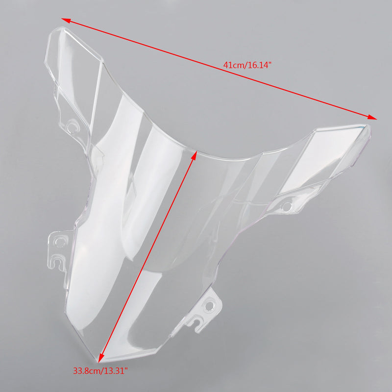 Windshield WindScreen Double Bubble For BMW S1R 214-215 Chrome