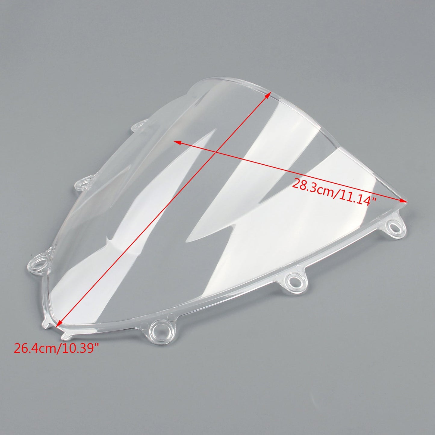 Windshield WindScreen Double Bubble For Honda CBR 1000RR 2008-2011, 6 Color Generic