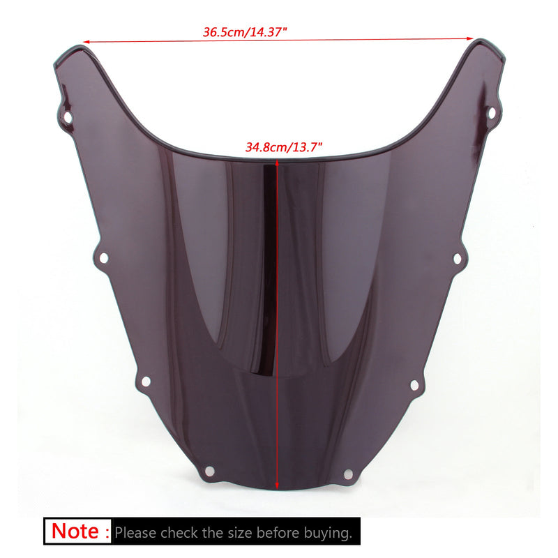 Windshield WindScreen Double Bubble For Kawasaki ZX9R (1998-1999) 5 Color