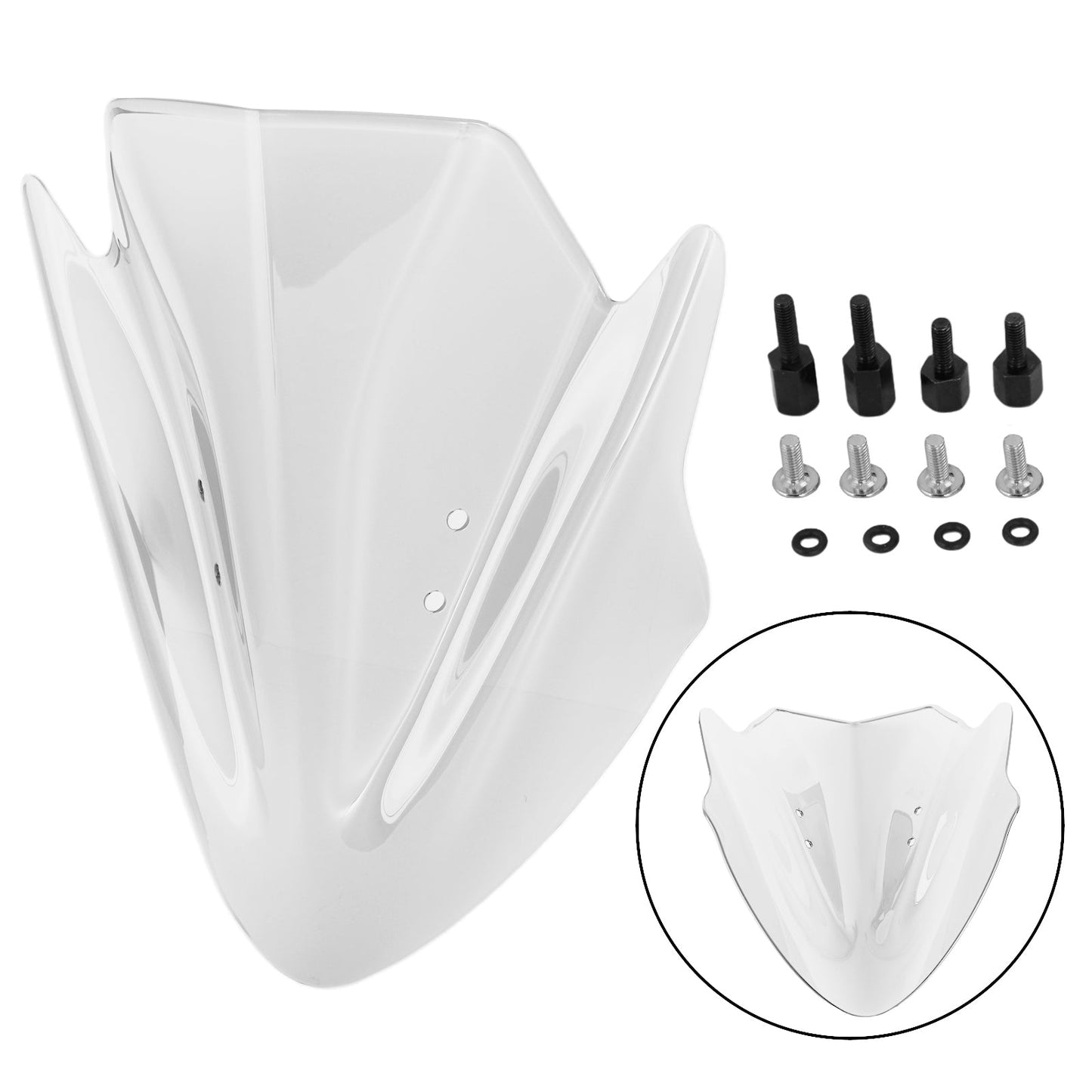 Windshield Windscreen Wind Shield Protector for Kawasaki ER6N ER-6N 2012-2016