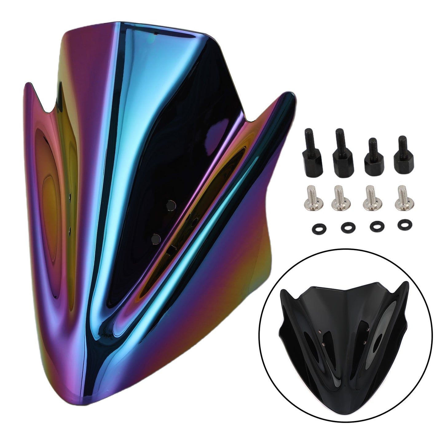 Windshield Windscreen Wind Shield Protector for Kawasaki ER6N ER-6N 2012-2016